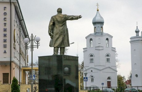 Памятник Ленину в г. Слоним