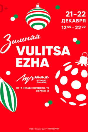 Городской пикник «Зимняя Vulitsa Ezha»