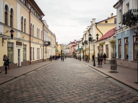 Бесплатный аудиогид появился на центральной улице в Гродно 