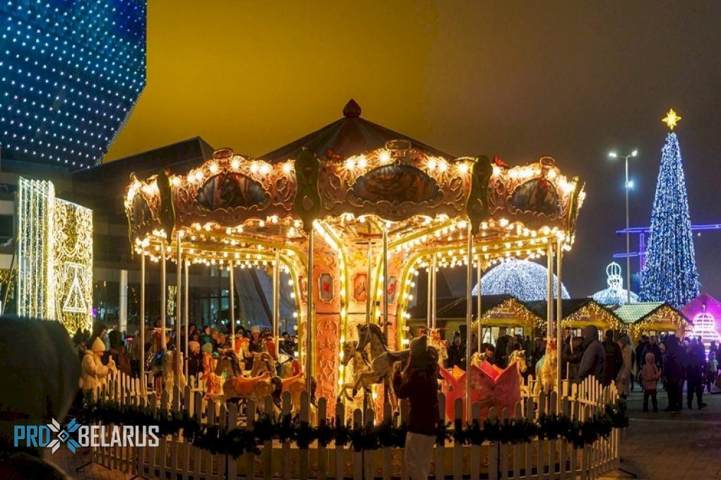 Новогодняя сказка в Минске на зимней «Лучшей улице»