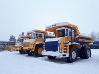 БелАЗ открыл масштабную выставку карьерной техники площадью около 8 тыс.кв.м.