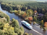 Теплоход «Белая Русь» открывает сезон круизов по Полесью