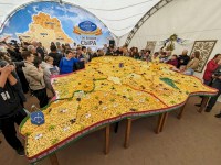 Новый тренд: в Беларуси собирают огромные гастрономические карты страны
