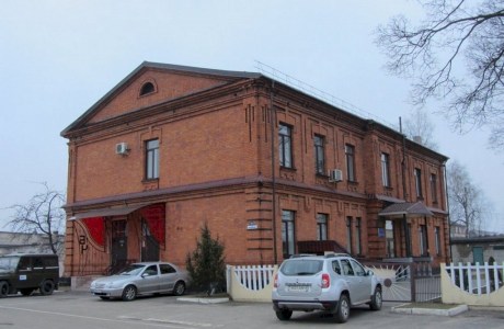 Административный корпус железнодорожной станции в г. Осиповичи