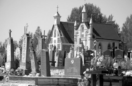Католическое и еврейское кладбища в д. Сопоцкино