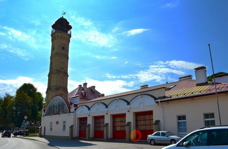Пожарное депо начала 20 века в г. Гродно