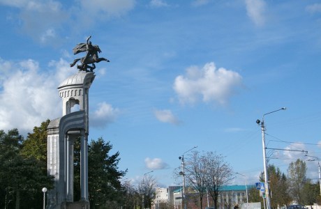 Памятник в честь воинов-освободителей в г. Бобруйск