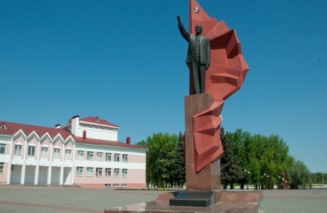 Памятник В.И. Ленину в Мозыре