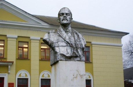 Памятник Ленину в д. Городище