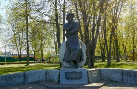 Памятник Франтишку Богушевичу в г. Сморгонь