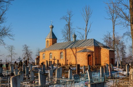 Церковь Крестовоздвиженская в городе Свислочь