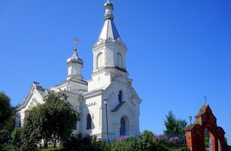 Свято-Николаевская церковь в д. Иказнь