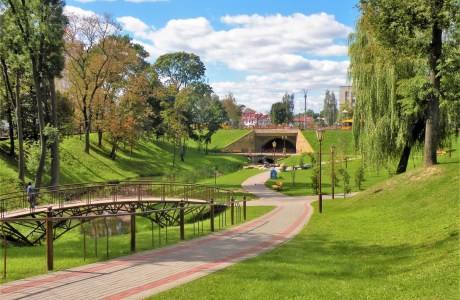 Парк имени Жилибера в Гродно