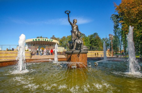 Парк имени А.В. Суворова в Кобрине