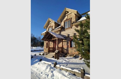 Домики для проживания Этнокультурный комплекс  «Наносы Отдых» 